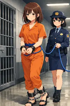 拘束された少女の運命