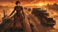 タリン ― 深紅の車列