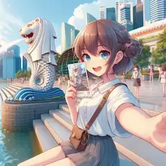 名所絵はがき