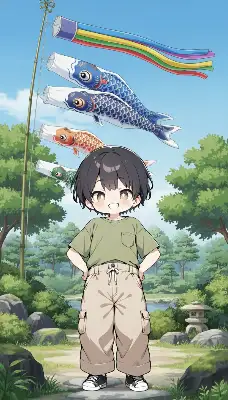 自慢の鯉のぼり