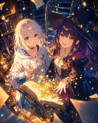 禁書から、星が逃げた夜