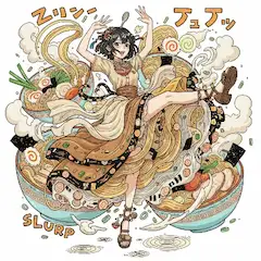 ラーメン娘のズルズルダンス