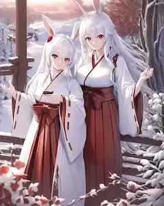 うさ巫女さん