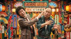 「　　　」まんがな