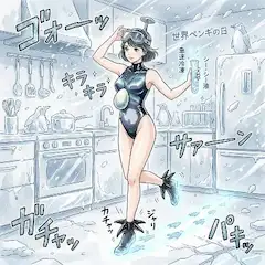 キラキラ冷凍ペンギンラボ