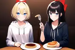 食べさせてあげる