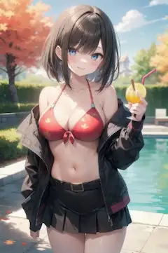 ビキニの女の子