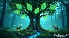 森がAIを、AIが森を描く🌲💡🦌