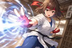 道場の娘