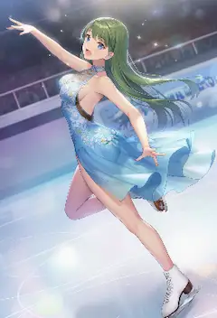 氷上の青い妖精、夢の舞踏