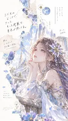 水晶の城で夢を紡ぐ少女