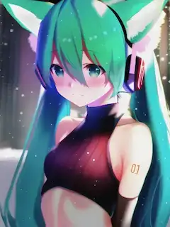猫耳😸ミク