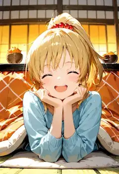 朝陽に包まれた少女の甘い目覚め