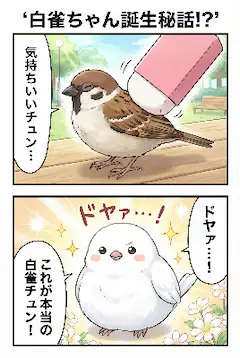 白雀ちゃん誕生秘話！？