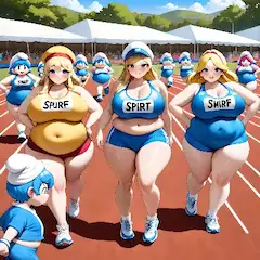 スマーフたちのスポーツ祭り