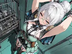 『姫将軍のフレンチツイストが見やすい監視カメラの角度にしておきましたァ！』