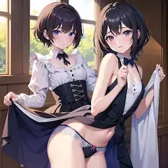 「こう見えてもこの子、男の娘なんですよ。ボクもですけどね♡」