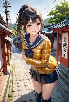 ゴールデンセーラーダウン