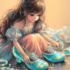 硝子の靴と女子