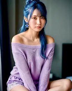 リンちゃんファッション💙💙