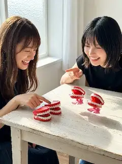 歯のゼンマイおもちゃ