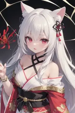 狐耳女の子