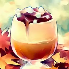 プリンと紅葉