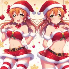 水着サンタ