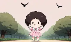 お題:アフロ 企画参加作品画像
