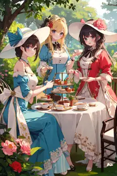 貴族令嬢のお茶会