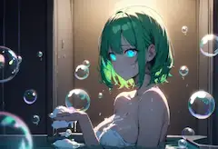 泡の光