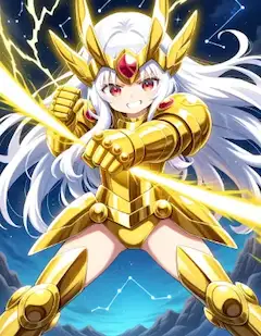 兎座の黄金聖闘士！ゴールド・ラビット！
