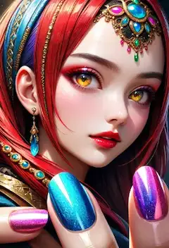 紅髪の宝石姫