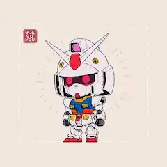 ちびガンダムのキラキラ決意