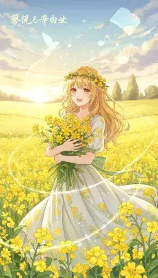 春風の調べに舞う花の乙女