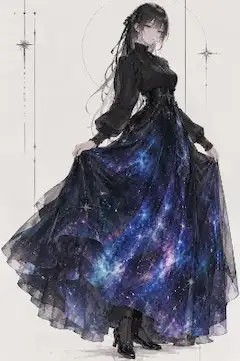 星屑スカートリメイク