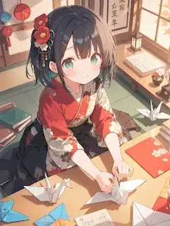平和の願いを折り紙に込めて