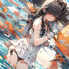 UniDreamにて写真からイラスト化
