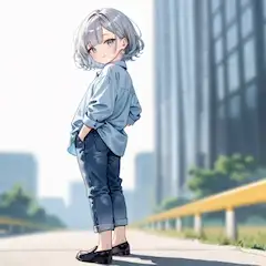 キメ顔