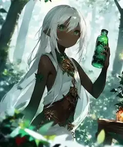 銀髪美少年エルフ