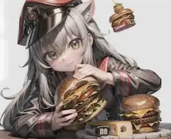 ハンバーガー！