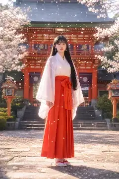 元祖巫女装束