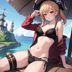 ランジェリー海賊の誘惑