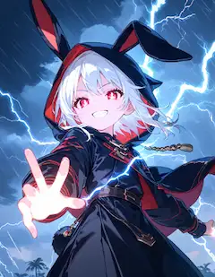 雷雲でフォース・ライトニングだぁ！