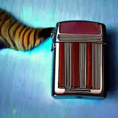 しっぽの生えたライター