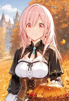 秋風に舞うカボチャ姫の収穫祭