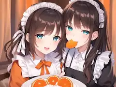 オレンジを食べよう