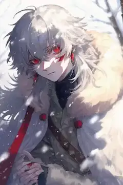 白く