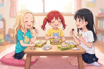 おでこちゃんとお友達