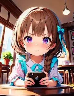 また繋がらないよー、AIpictors〜💦